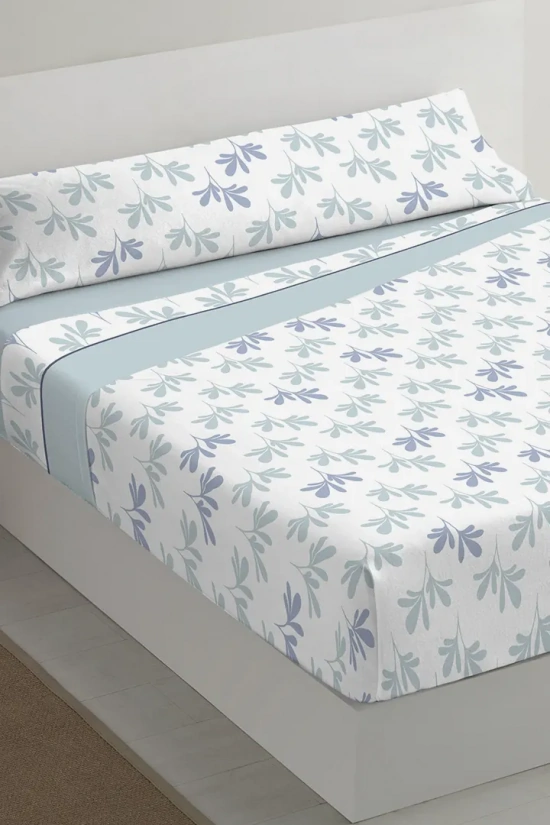 PYRENEES OTTAWA SHEETS BY DONEGAL COLLECTIONS - BLUE