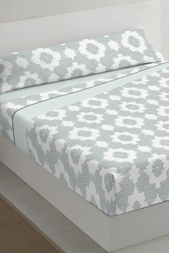 PYRENEES SHEETS ULEN BY DONEGAL COLLECTIONS - GRAY