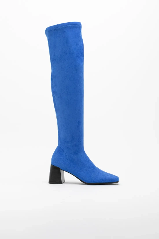 TALL DOLCHE BOOT - BLUE