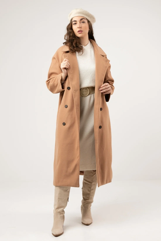 GIORME COAT - CAMELO