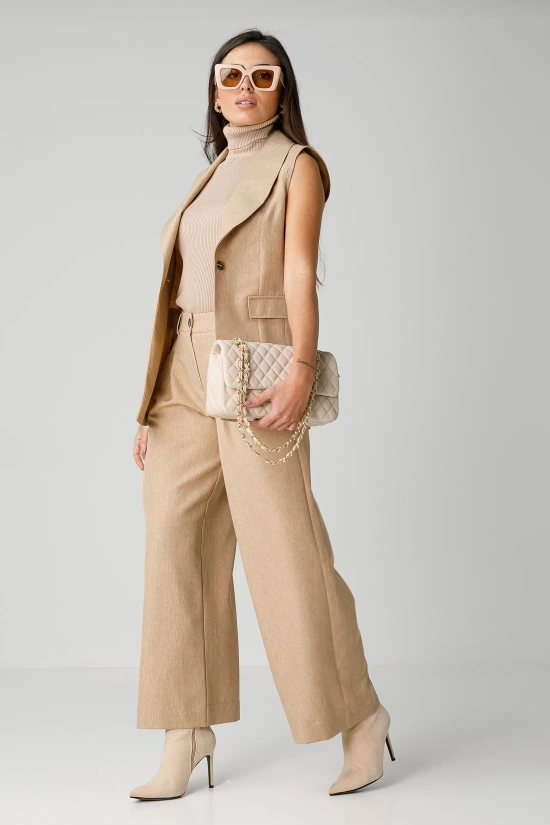 SINBES TROUSERS - TAUPE