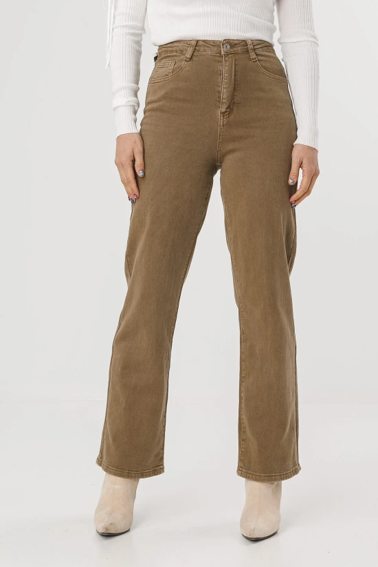LASCE TROUSERS - TAUPE