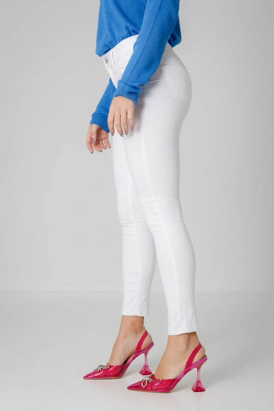 AINE TROUSERS - WHITE