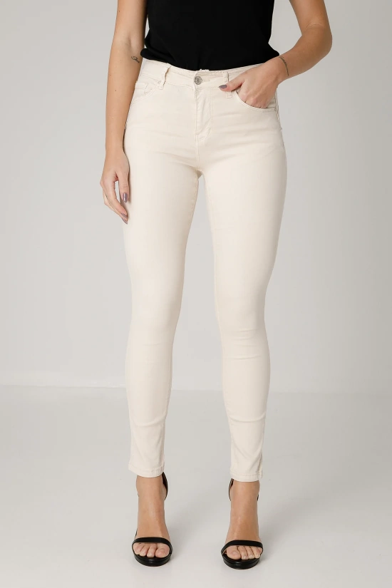 AINE TROUSERS - BEIGE