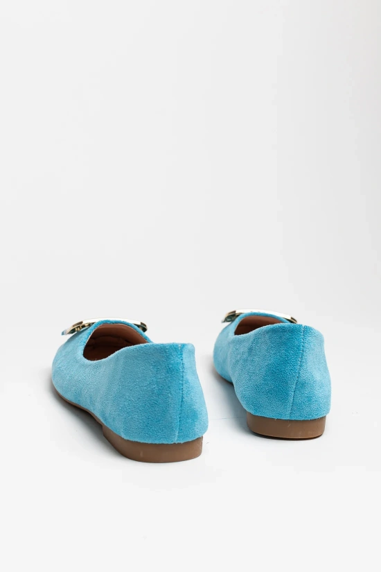 CHAUSSURES PLATES AMELY - BLEU