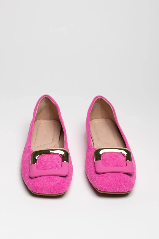 CHAUSSURES PLATES AMELY - FUCHSIA
