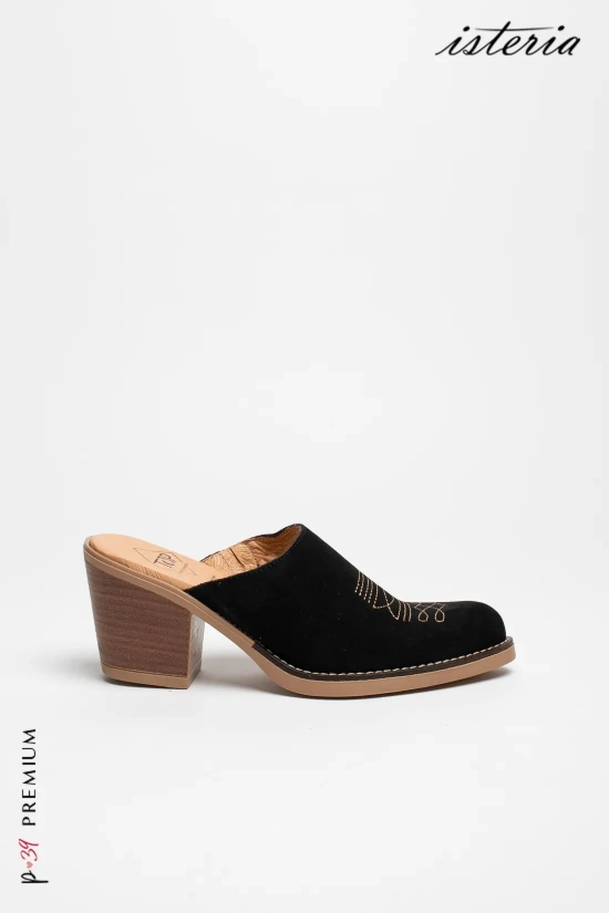 HEELED SHOES TOP3 ARVIN - BLACK