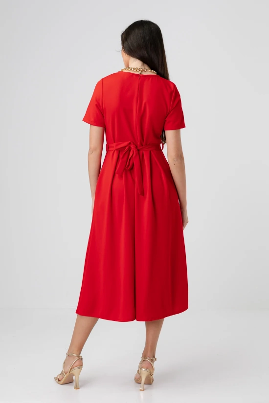 CINLOS DRESS - RED