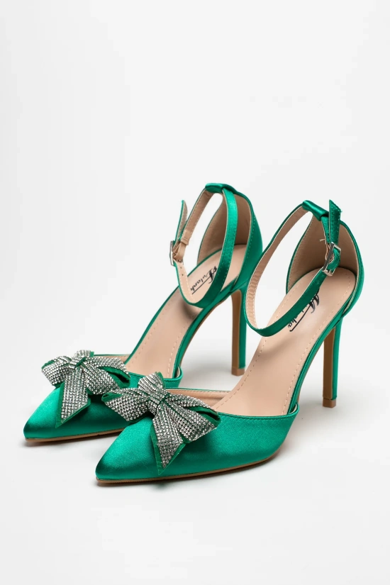 ROUS HEELED SHOES - GREEN