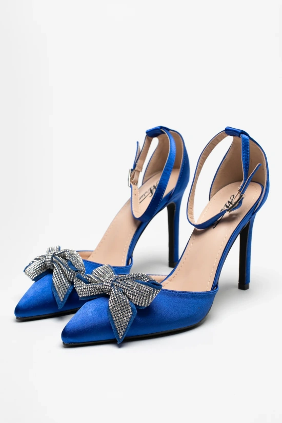 ROUS HEELED SHOES - BLUE