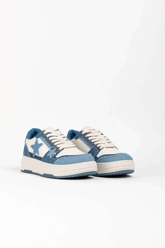 SNEAKERS CASUAL SIDER - JEANS