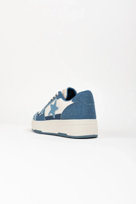SNEAKERS CASUAL SIDER - JEANS