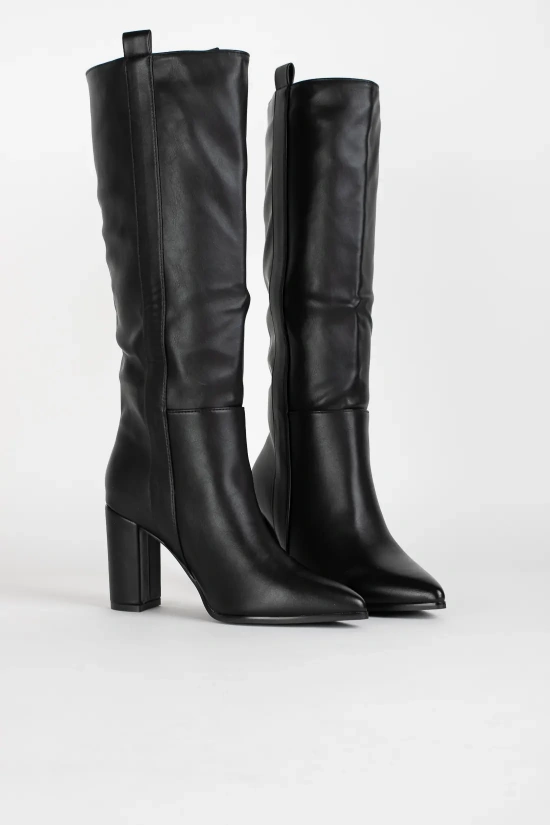 Knee-Lenght Boot Yania - Black