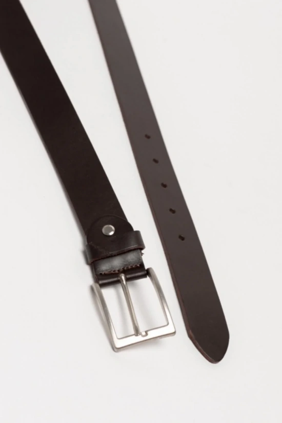 Cinturón cuero Italiano - negro