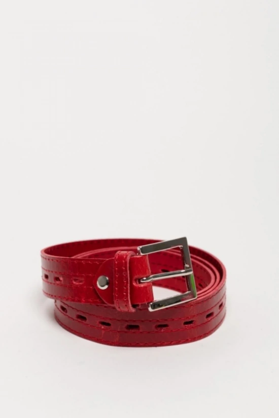 Cinturón Menat Ancho - rojo