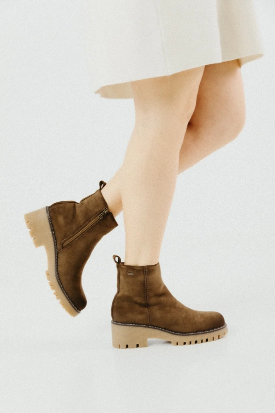 LOSLE LOW BOOT - TAUPE