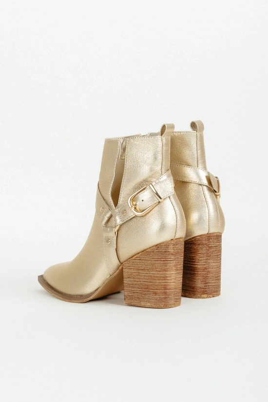 TOMIL LOW BOOT - GOLD