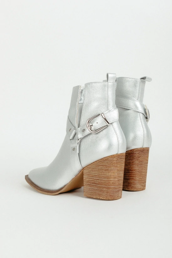 TOMIL LOW BOOT - SILVER