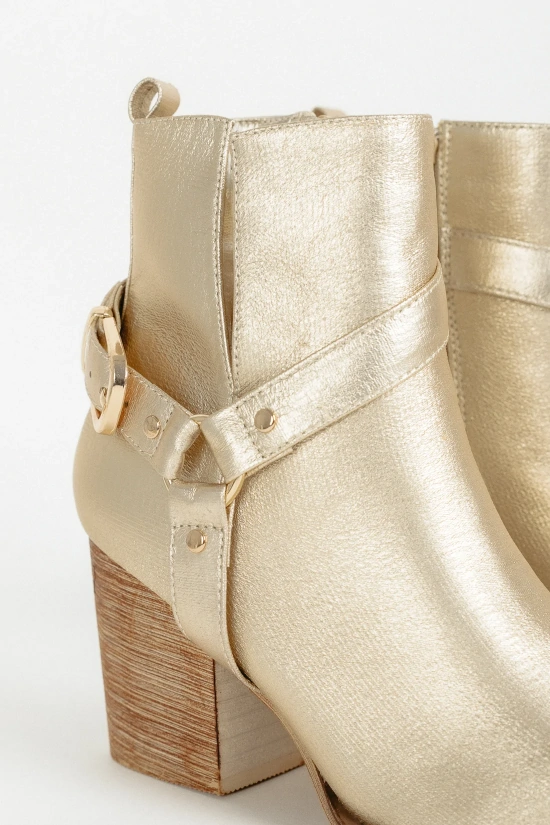 TOMIL LOW BOOT - GOLD