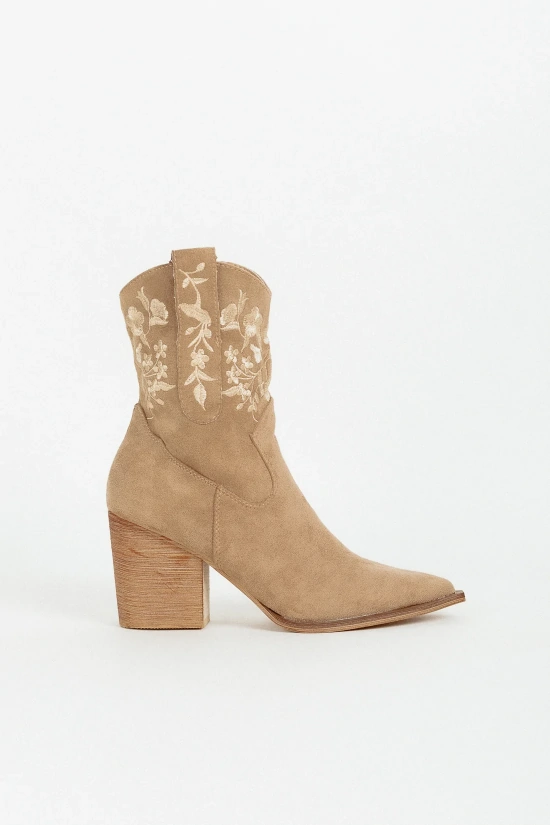 LEBER LOW BOOT - APRICOT