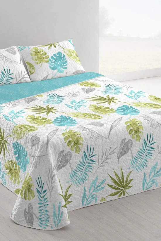 CUTE BOUTI BEDSPREAD - TURQUOISE