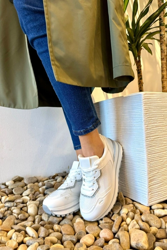 SNEAKERS CASUAL CUTTER - BIANCO