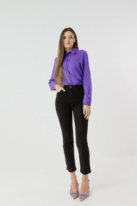 CHEMISE ONTARE - VIOLET