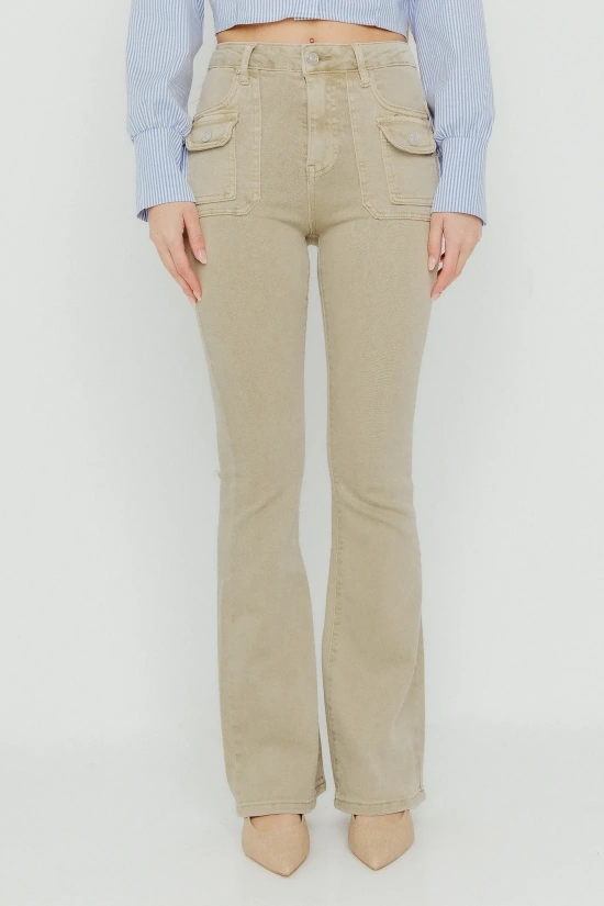 GALVUS TROUSERS - TAUPE