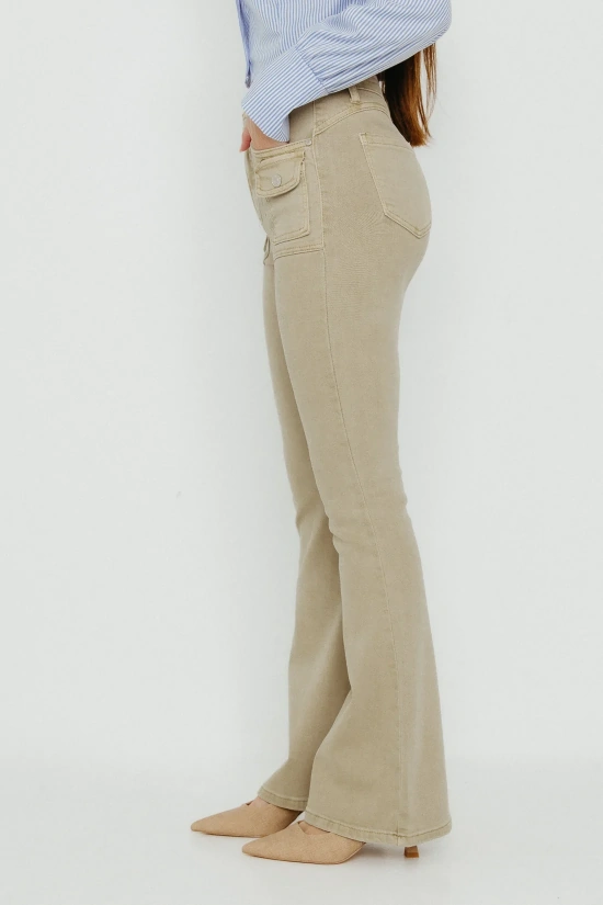 GALVUS TROUSERS - TAUPE