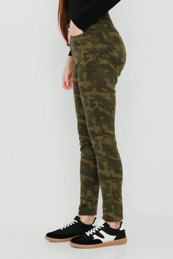 CALITRA TROUSERS - MILITARY GREEN