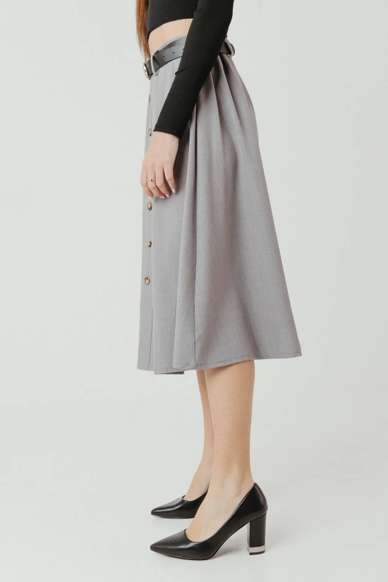 CLAPES SKIRT - GREY