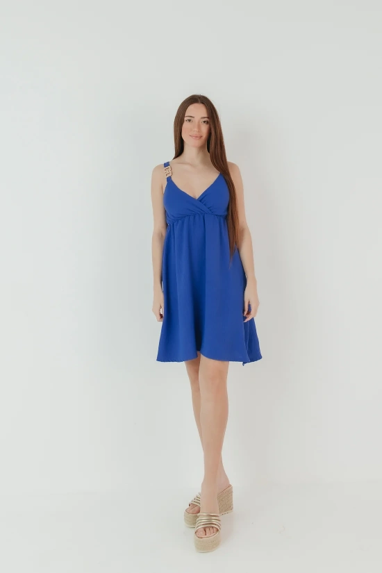SIMARO DRESS - KLEIN BLUE