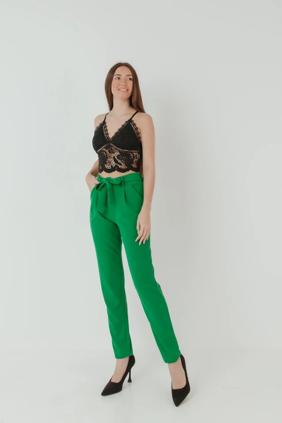 GINOS TROUSERS - GREEN
