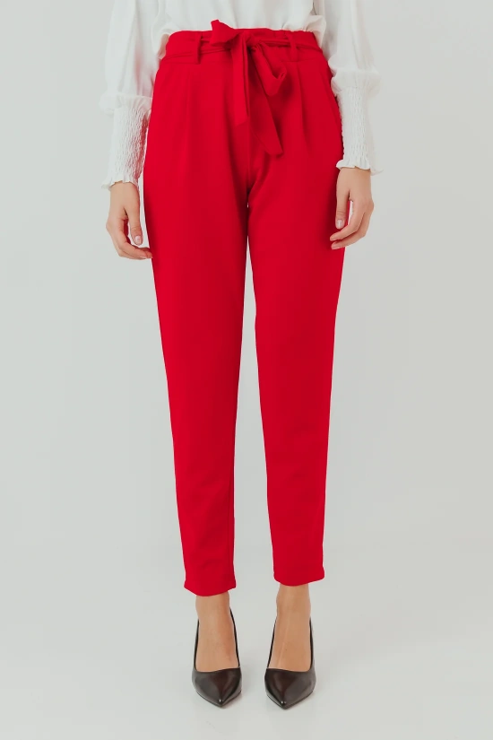 GINOS TROUSERS - RED