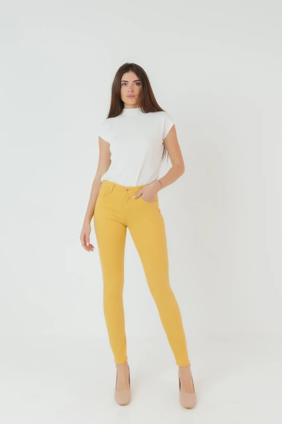 TEDES TROUSERS - YELLOW
