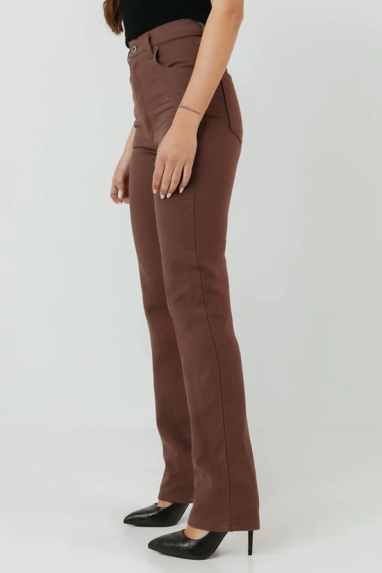 TACUS TROUSERS - BROWN