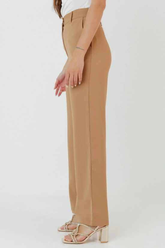 INUR TROUSERS - CAMEL