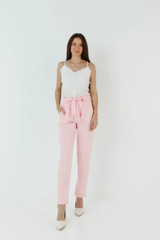 CRONTE TROUSERS - PINK