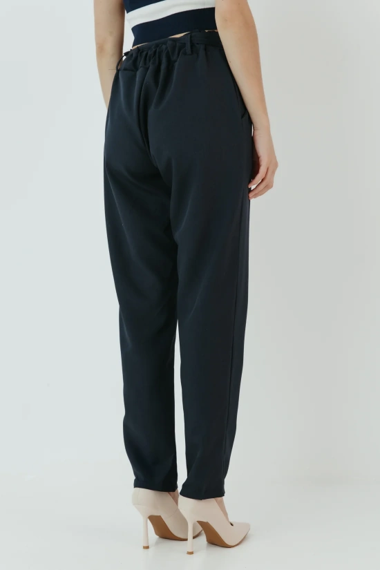 CRONTE TROUSERS - NAVY BLUE