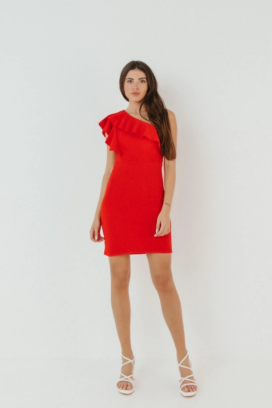 OPRES DRESS - RED