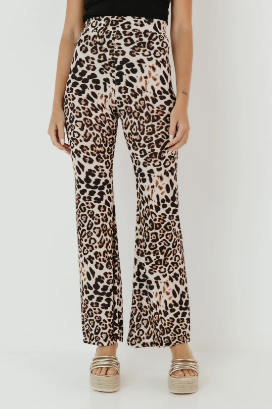RURIL TROUSERS - LEOPARD LARGE