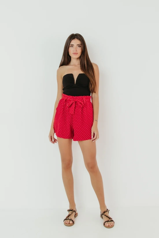 LUPO SHORTS - RED