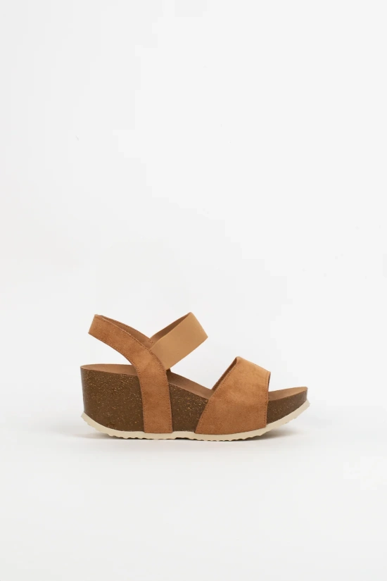 TERVIK WEDGE - TAUPE